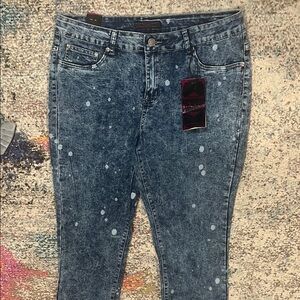 Blue Acid Wash Women's Jeans